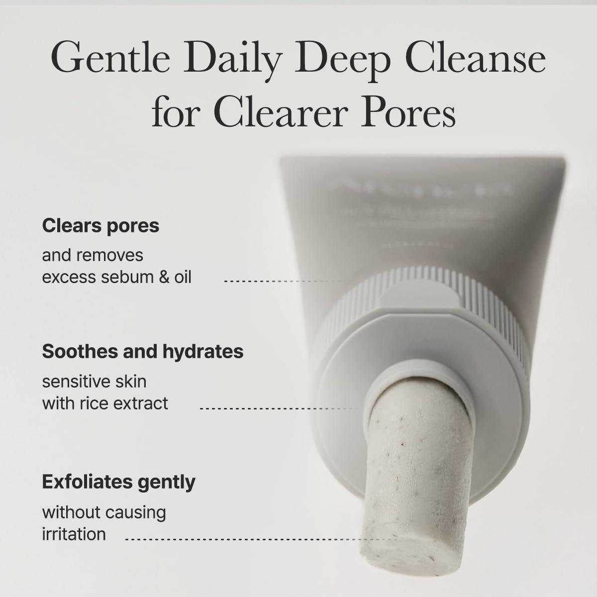 image:imageARENCIA Rice LHA Pore Control Rice Cake Cleanser with Salicylic Acid Deep Cleansing Gentel Exfoliation All skin types 529 ozRice
