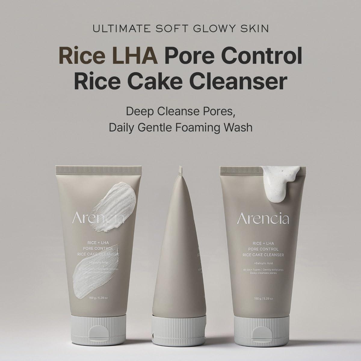 image:imageARENCIA Rice LHA Pore Control Rice Cake Cleanser with Salicylic Acid Deep Cleansing Gentel Exfoliation All skin types 529 ozRice