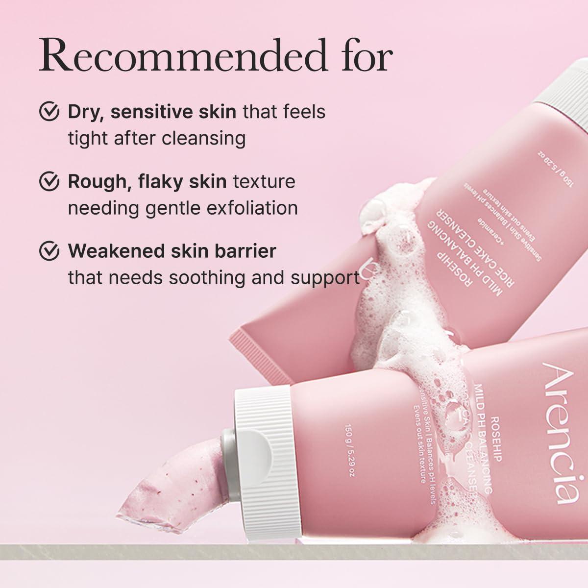 image:imageARENCIA Rice LHA Pore Control Rice Cake Cleanser with Salicylic Acid Deep Cleansing Gentel Exfoliation All skin types 529 ozRosehip