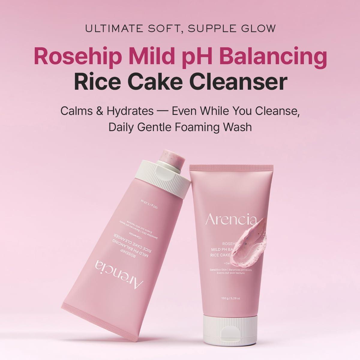 image:imageARENCIA Rice LHA Pore Control Rice Cake Cleanser with Salicylic Acid Deep Cleansing Gentel Exfoliation All skin types 529 ozRosehip