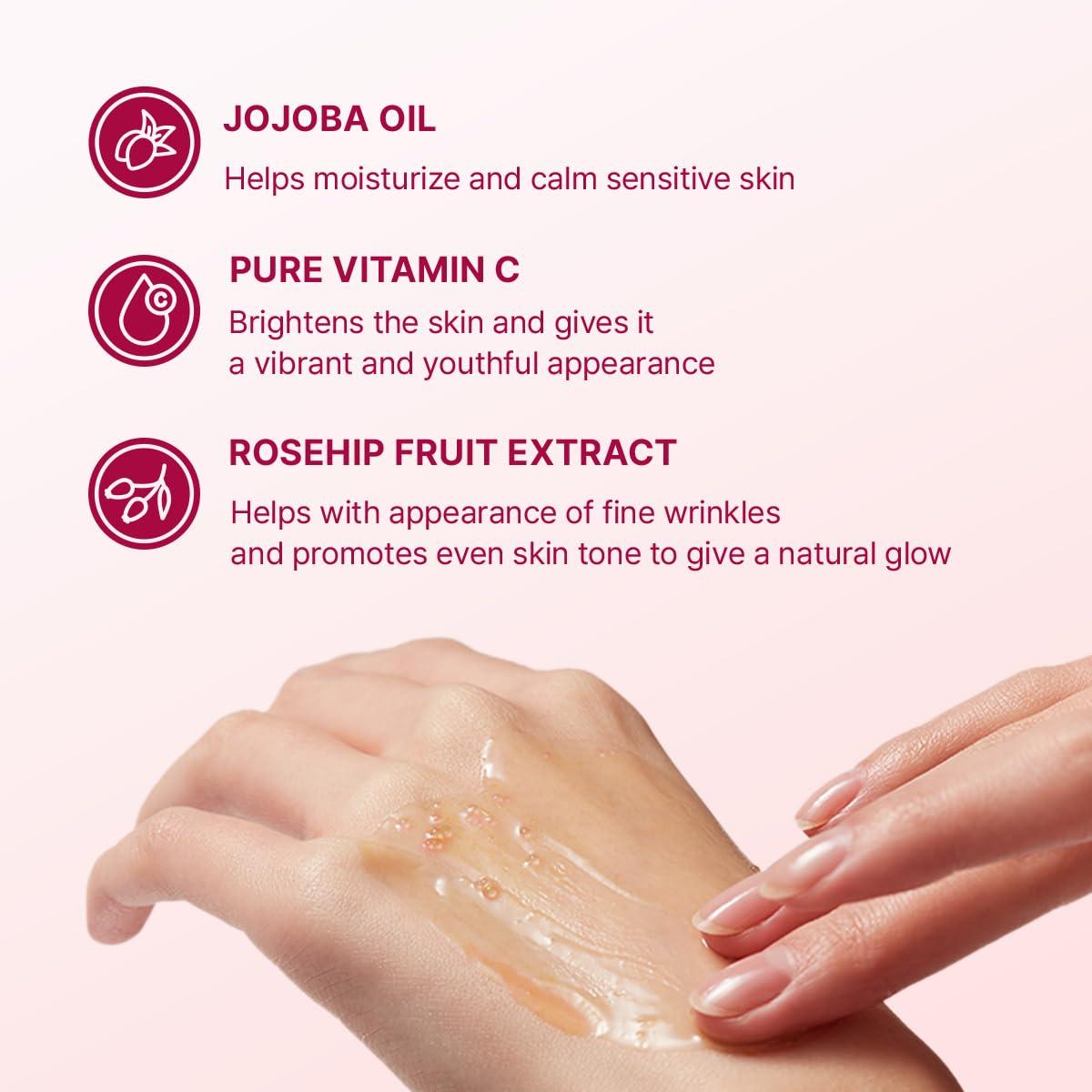 image:imageArencia Fresh Rosehip Spray Serum Mist Antiaging Deep Hydration Anti Wrinkle All in One Care Korean Skincare