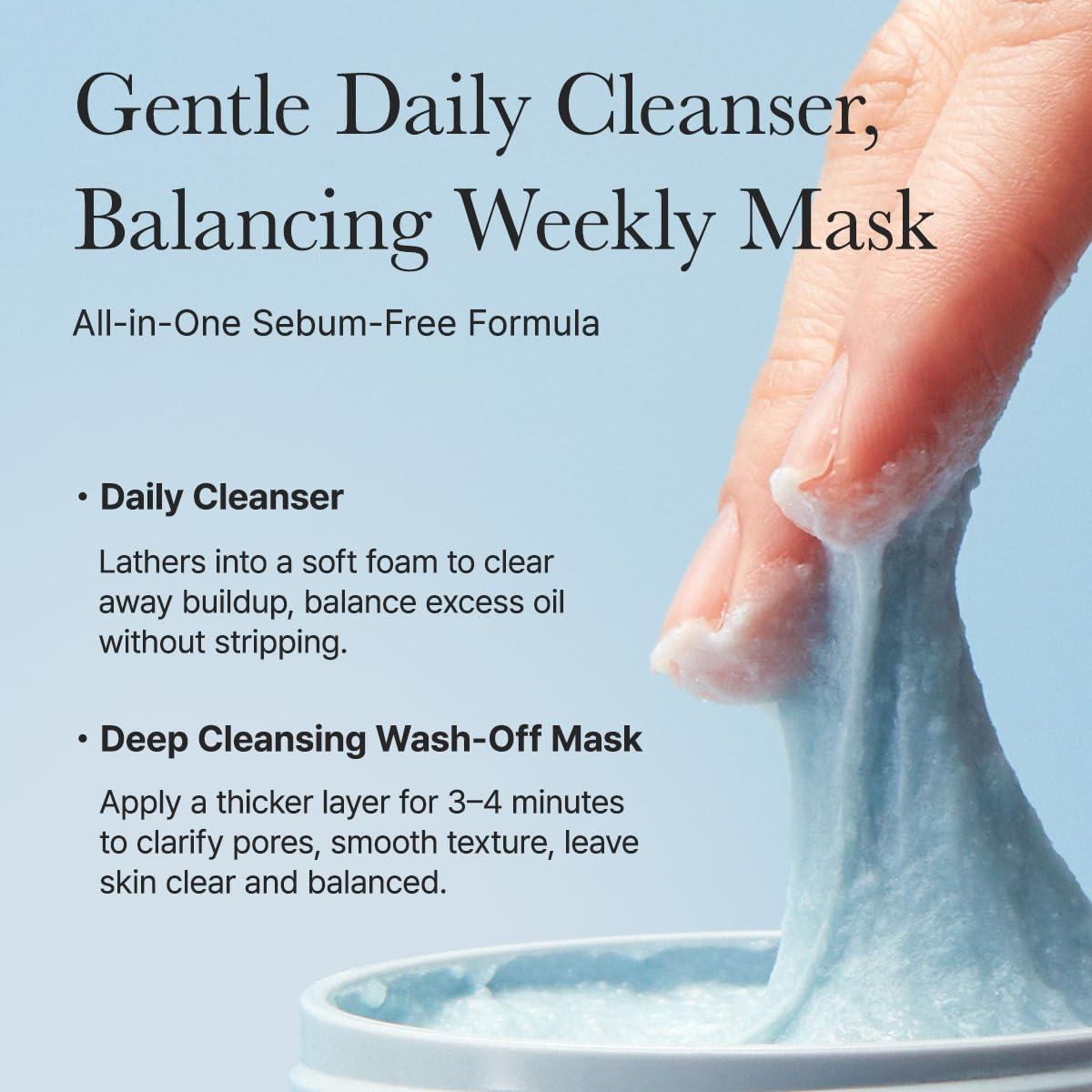 image:imageArencia Rosehip Brightening Rice Mochi Face Cleanser amp Daily Scrub Moisturizing Exfoliating amp DeepCleansing All Skin Types with Rice Powder amp Rice Water 423ozBlue Hyssop