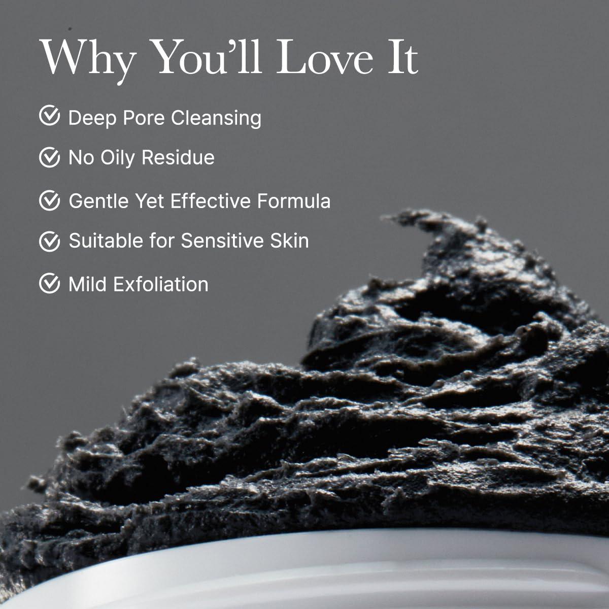 image:imageArencia Rosehip Brightening Rice Mochi Face Cleanser amp Daily Scrub Moisturizing Exfoliating amp DeepCleansing All Skin Types with Rice Powder amp Rice Water 423ozBlack