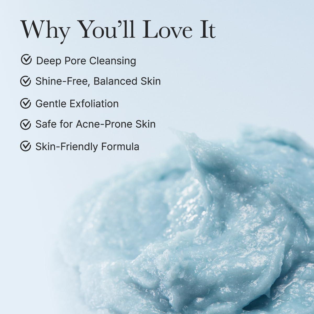 image:imageArencia Rosehip Brightening Rice Mochi Face Cleanser amp Daily Scrub Moisturizing Exfoliating amp DeepCleansing All Skin Types with Rice Powder amp Rice Water 423ozBlue Hyssop