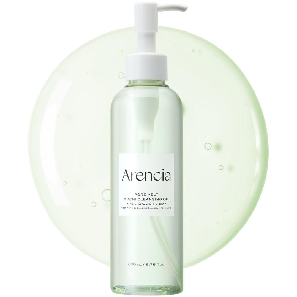 image:imageARENCIA Pore Melt Mochi MakeupRemoving Cleansing Oil NonComedogenic Rice Amino Acids HD Vitamin E Cica amp Ceramide 676 fl oz