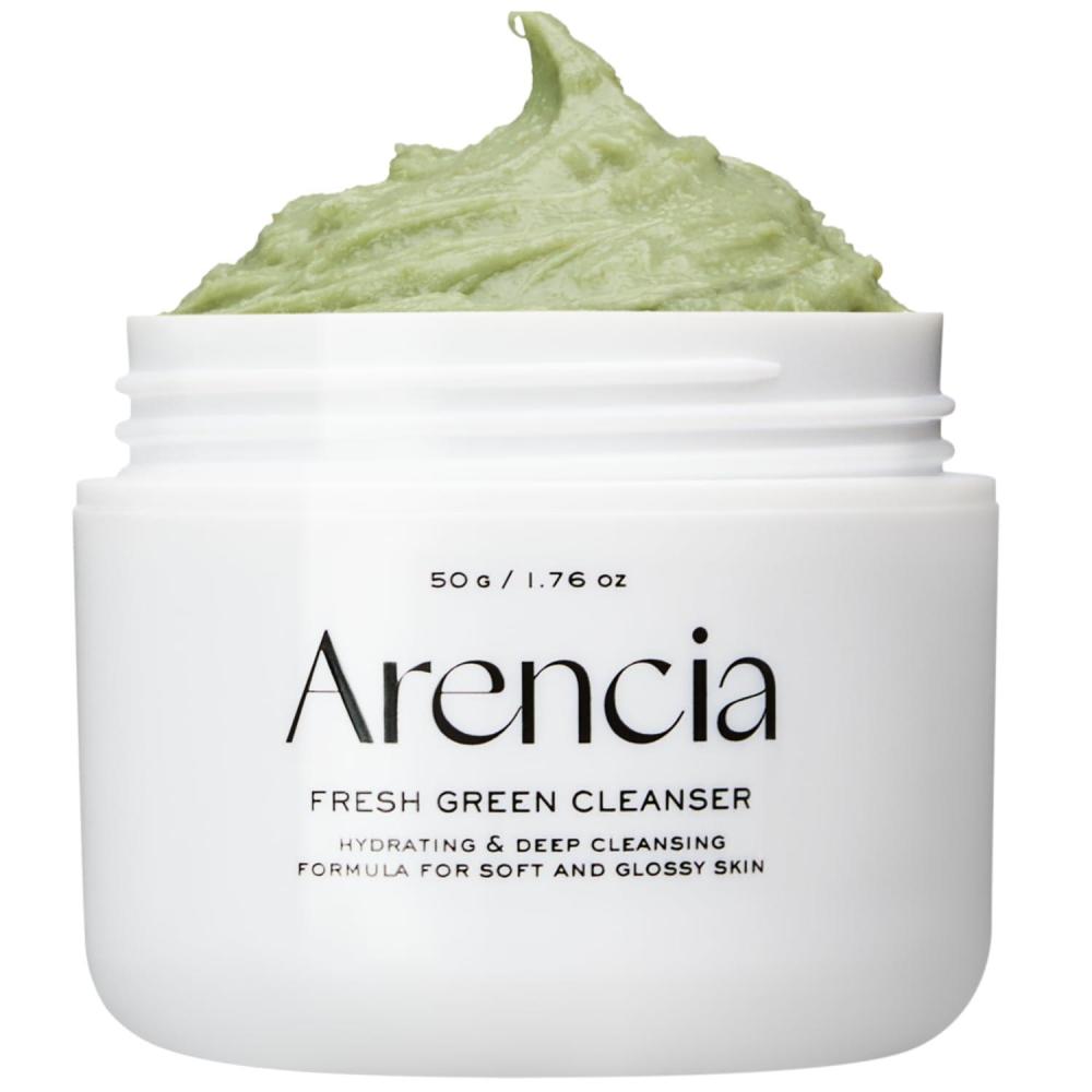 image:imageArencia Rosehip Brightening Rice Mochi Face Cleanser amp Daily Scrub Moisturizing Exfoliating amp DeepCleansing All Skin Types with Rice Powder amp Rice Water 423ozGreen