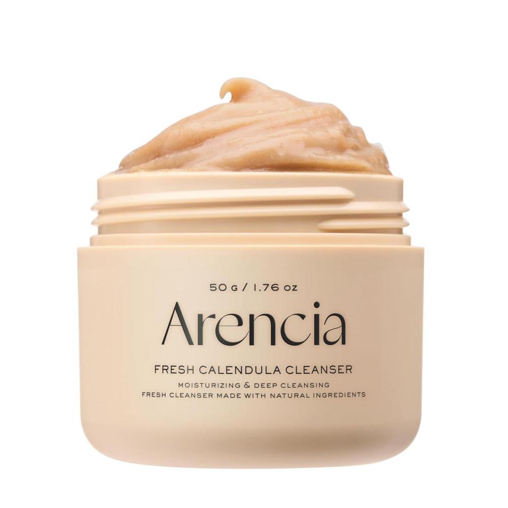 image:imageArencia Rosehip Brightening Rice Mochi Face Cleanser amp Daily Scrub Moisturizing Exfoliating amp DeepCleansing All Skin Types with Rice Powder amp Rice Water 423ozCalendula