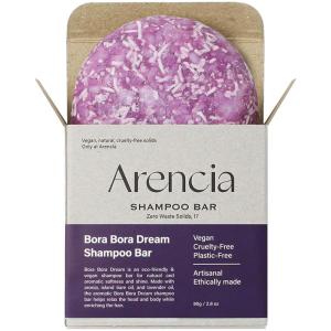 ARENCIA Bora Bora Dream Shampoo Bar – Volumizing, Color Protecting for Curly and All Hair Types – Vegan, pH Balanced, Sulfate-Free, Eco-Friendly