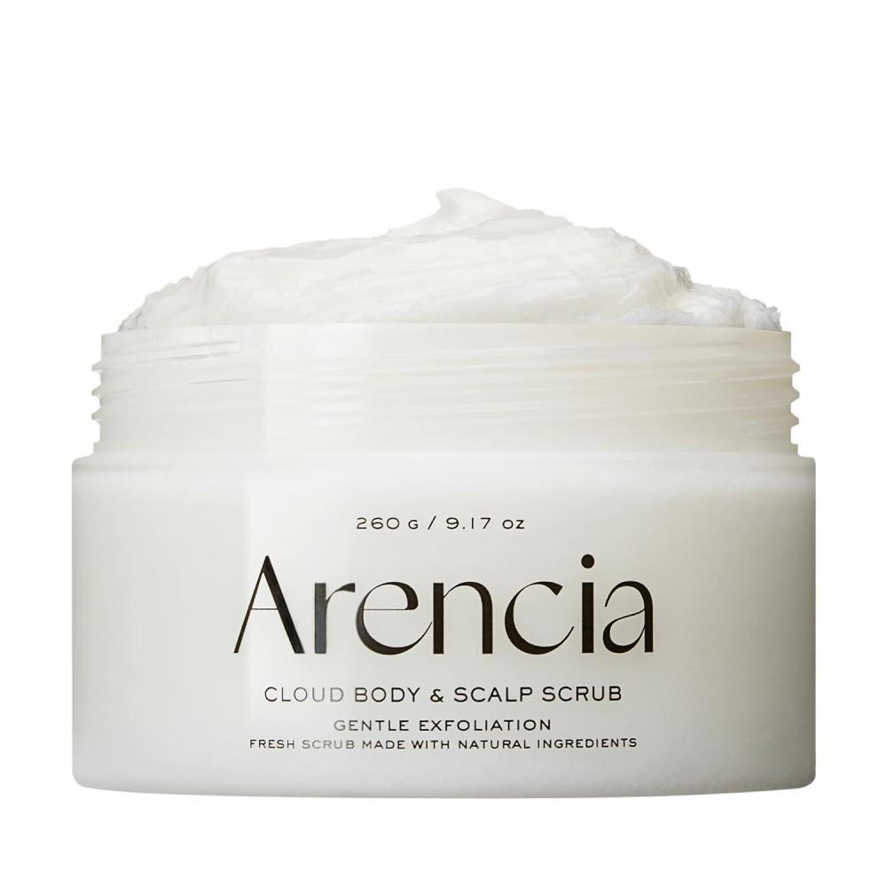 image:imageArencia Fresh Cloud Sea Salt Body amp Scalp Scrub White  Gentle Exfoliation for Softer Refreshed Skin and Scalp Korean Skin CareWhite