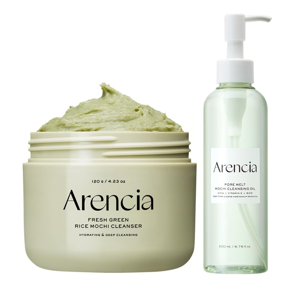 image:imageArencia Rice Mochi Double Cleansing Duo for clear acneprone skin