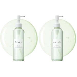ARENCIA Pore Melt Mochi Makeup-Removing Cleansing Oil, Non-Comedogenic, Rice Amino Acids HD, Vitamin E, Cica, & Ceramide, 6.76 fl oz (Pack of 2)(6.76 Fl Oz (Pack of 2))